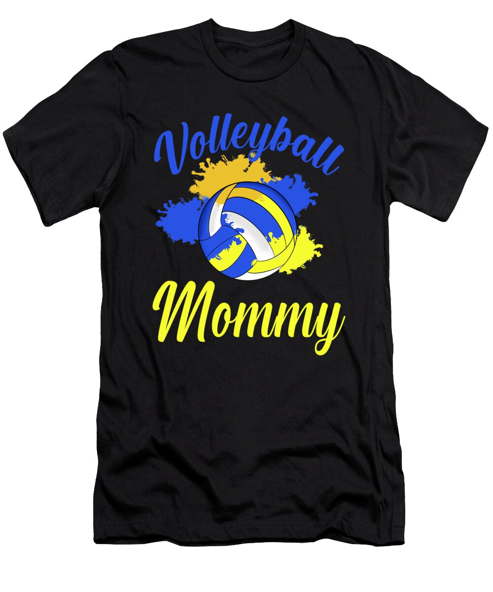 Volleyball Mommy Matching Players Team Dhbubble T-Shirt