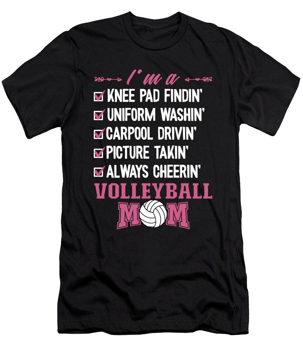 Volleyball Mother Me T-Shirt