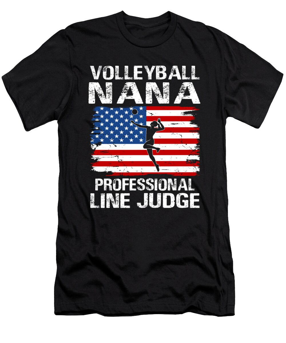 Volleyball Nana Professional Line Judge Dhbubble T-Shirt