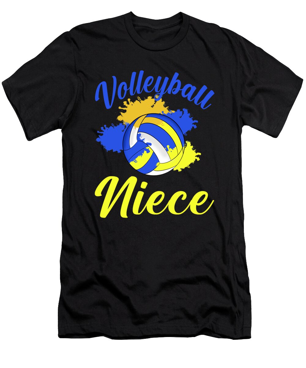 Volleyball Niece Matching Players Team Dhbubble T-Shirt