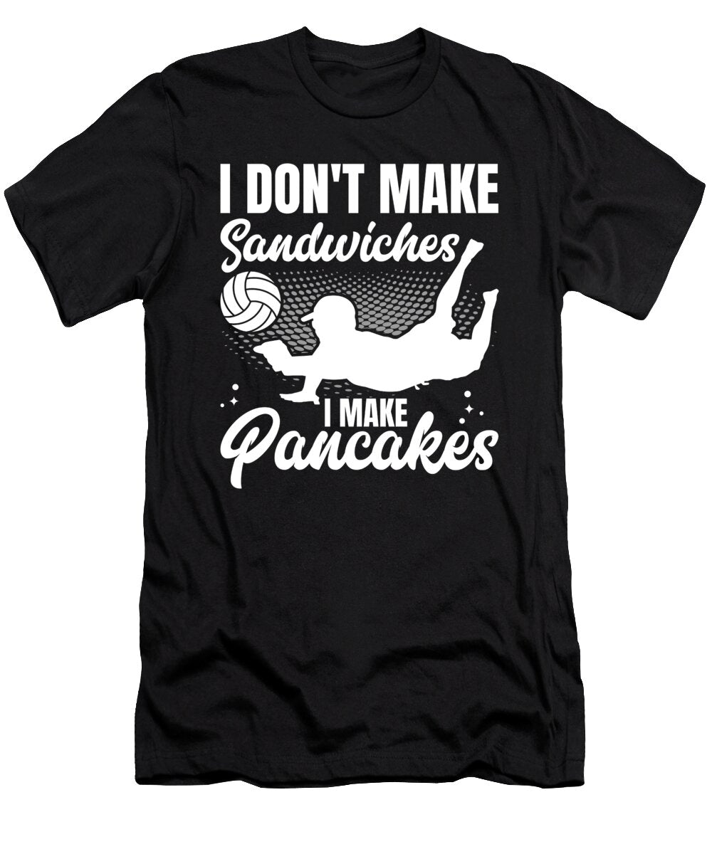 Volleyball Pancakes Me T-Shirt