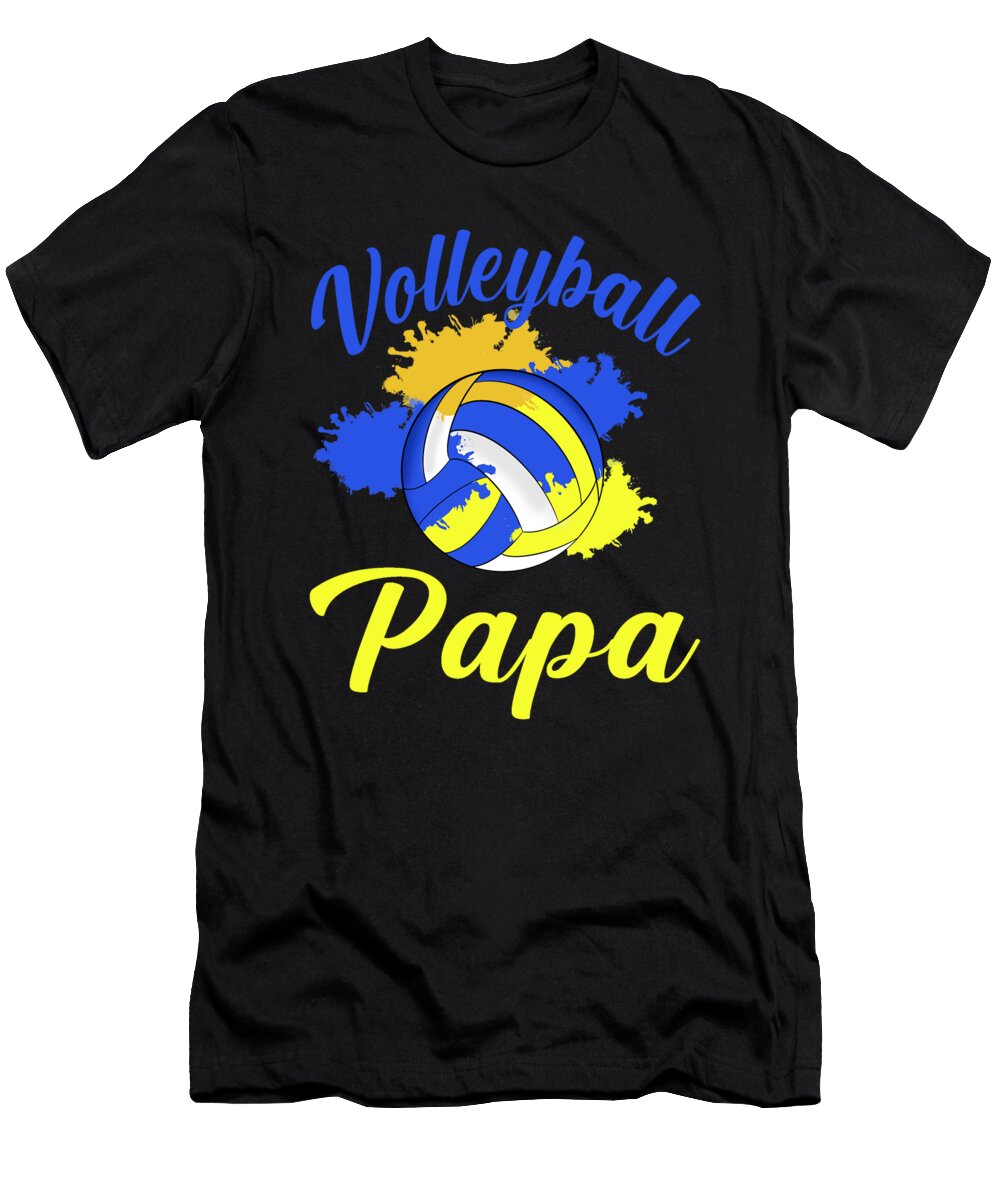 Volleyball Papa Matching Players Team Dhbubble T-Shirt