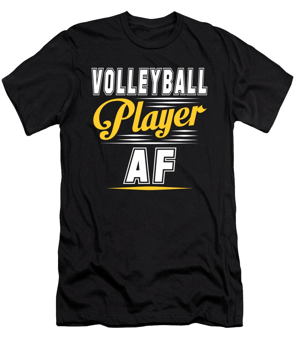 Volleyball Player Af Gift for Musician Dusan Vrdelja T-Shirt