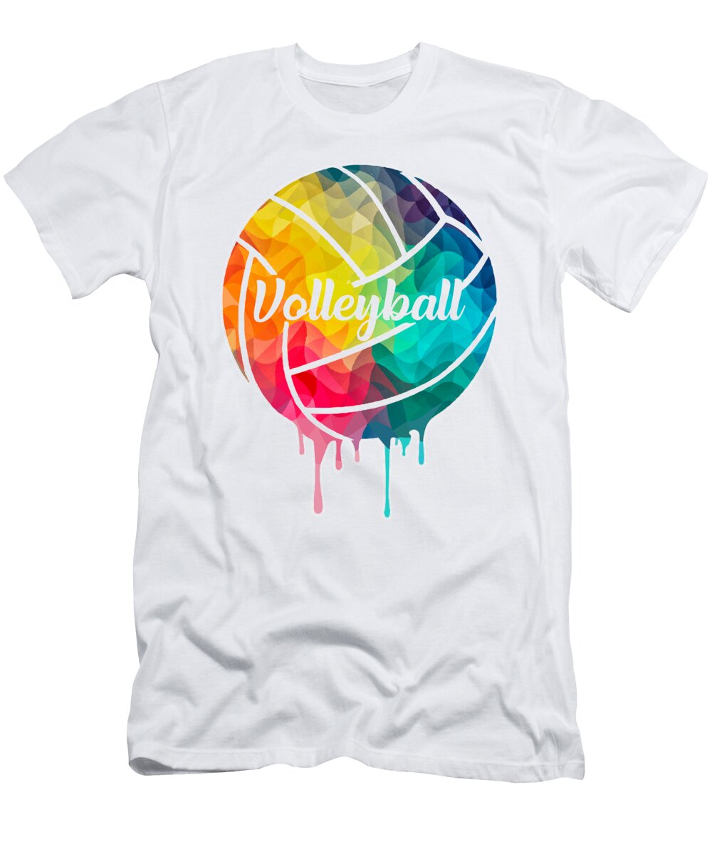 Volleyball Player Beach Volleyball Team Gift Idea Tshirtconcepts Marvin Poppe T-Shirt