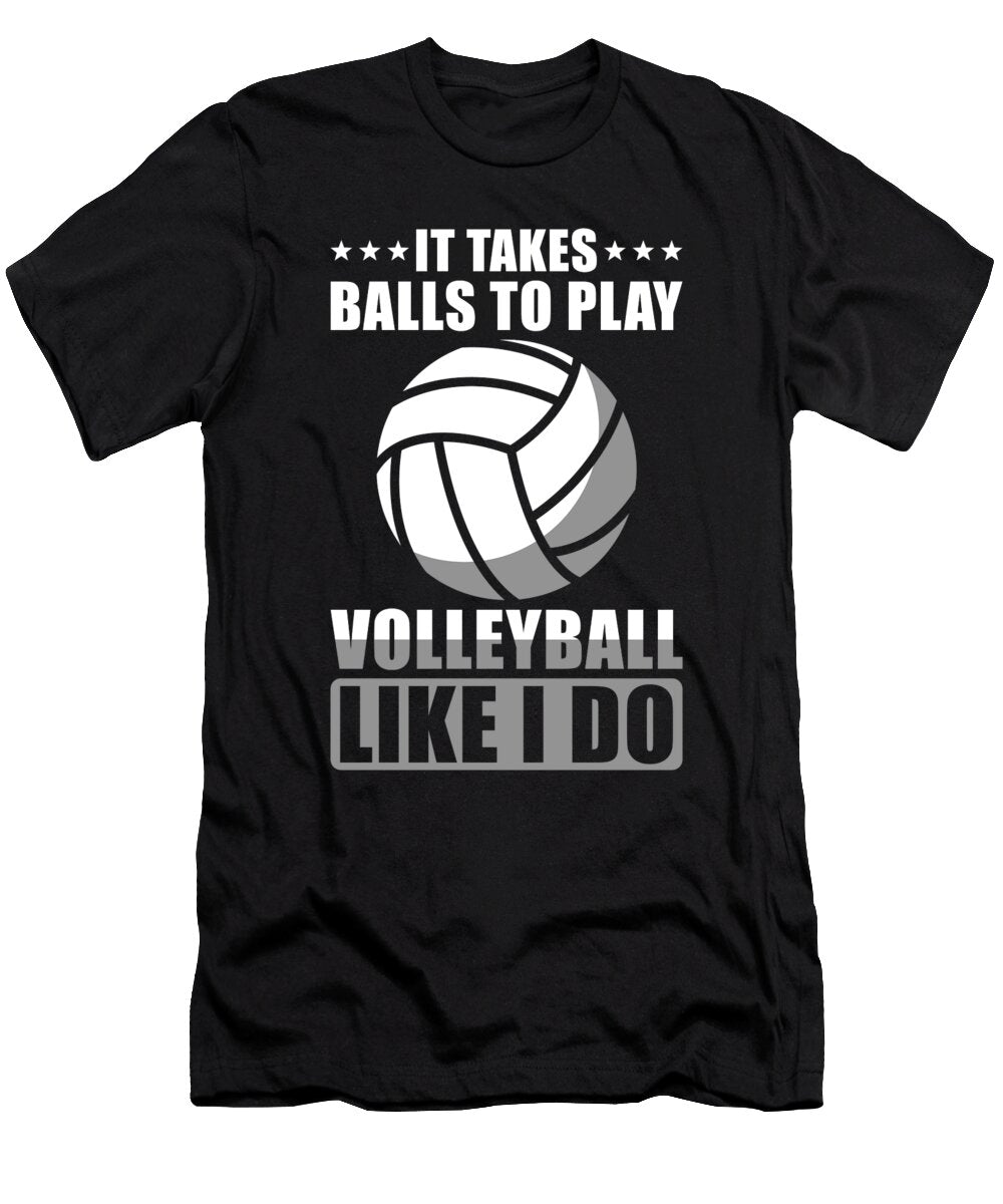 Volleyball Player Saying Funny Manuel Schmucker T-Shirt