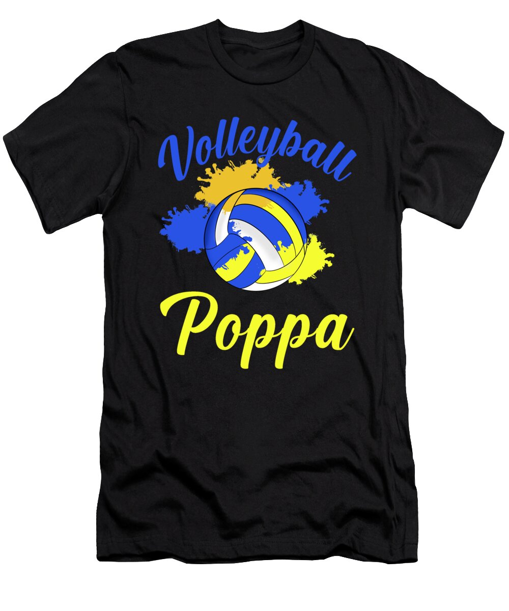 Volleyball Poppa Matching Players Team Dhbubble T-Shirt