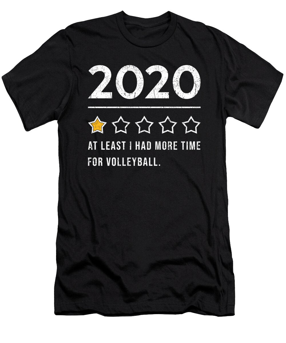 Volleyball Saying Funny 2020 Star Rating Manuel Schmucker T-Shirt