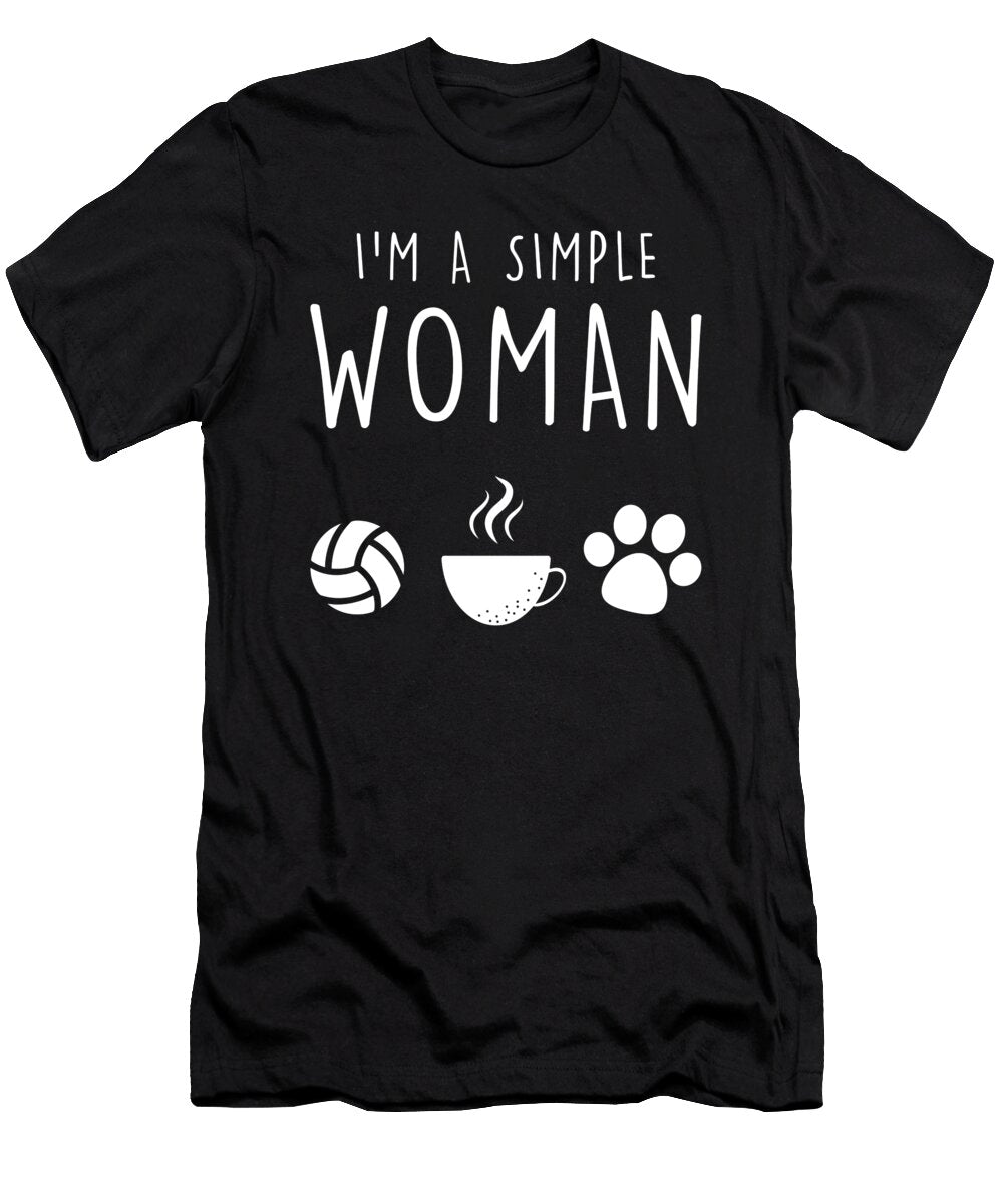 Volleyball Saying Manuel Schmucker T-Shirt