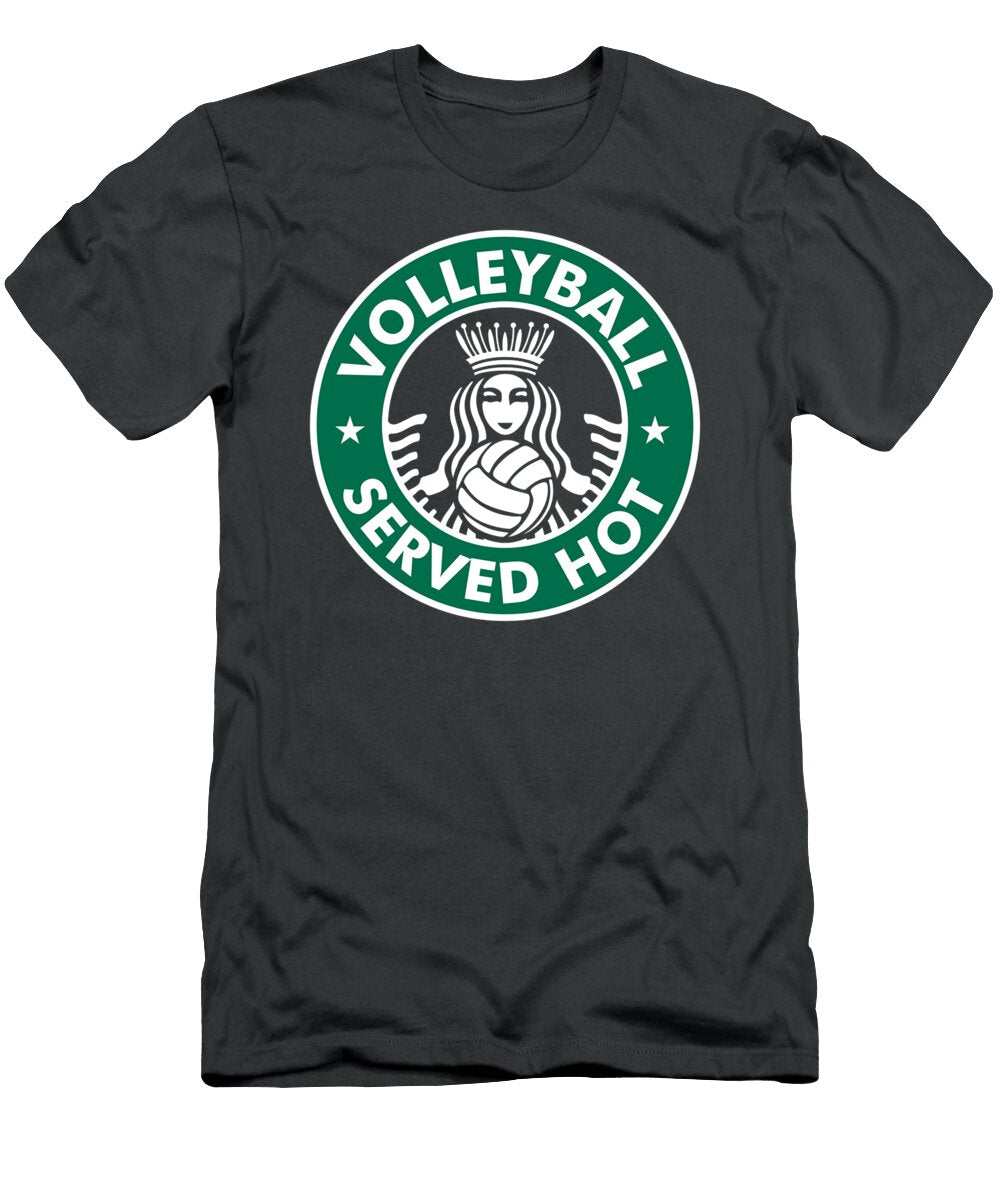 Volleyball Served Hot Great Volleyball Egan Alhora T-Shirt