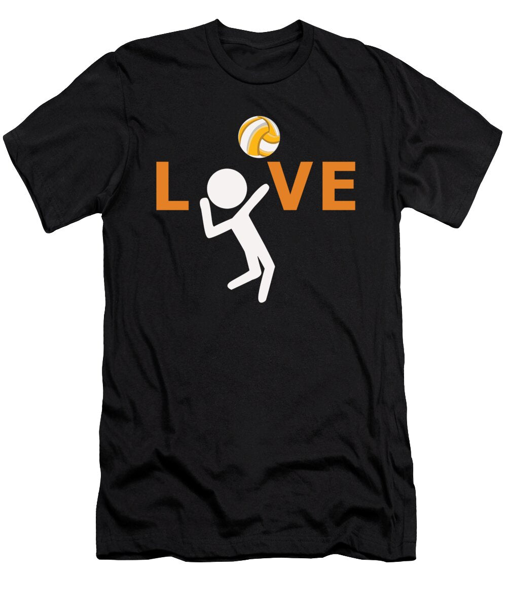 Volleyball Spike Team Volleyballer Shirtom T-Shirt