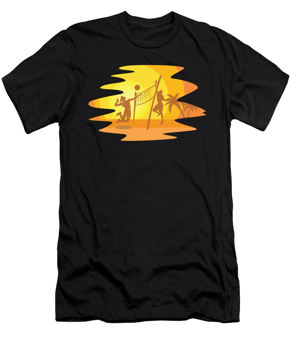 Volleyball Sport Lover Volleyball Beach Player Gift Haselshirt T-Shirt