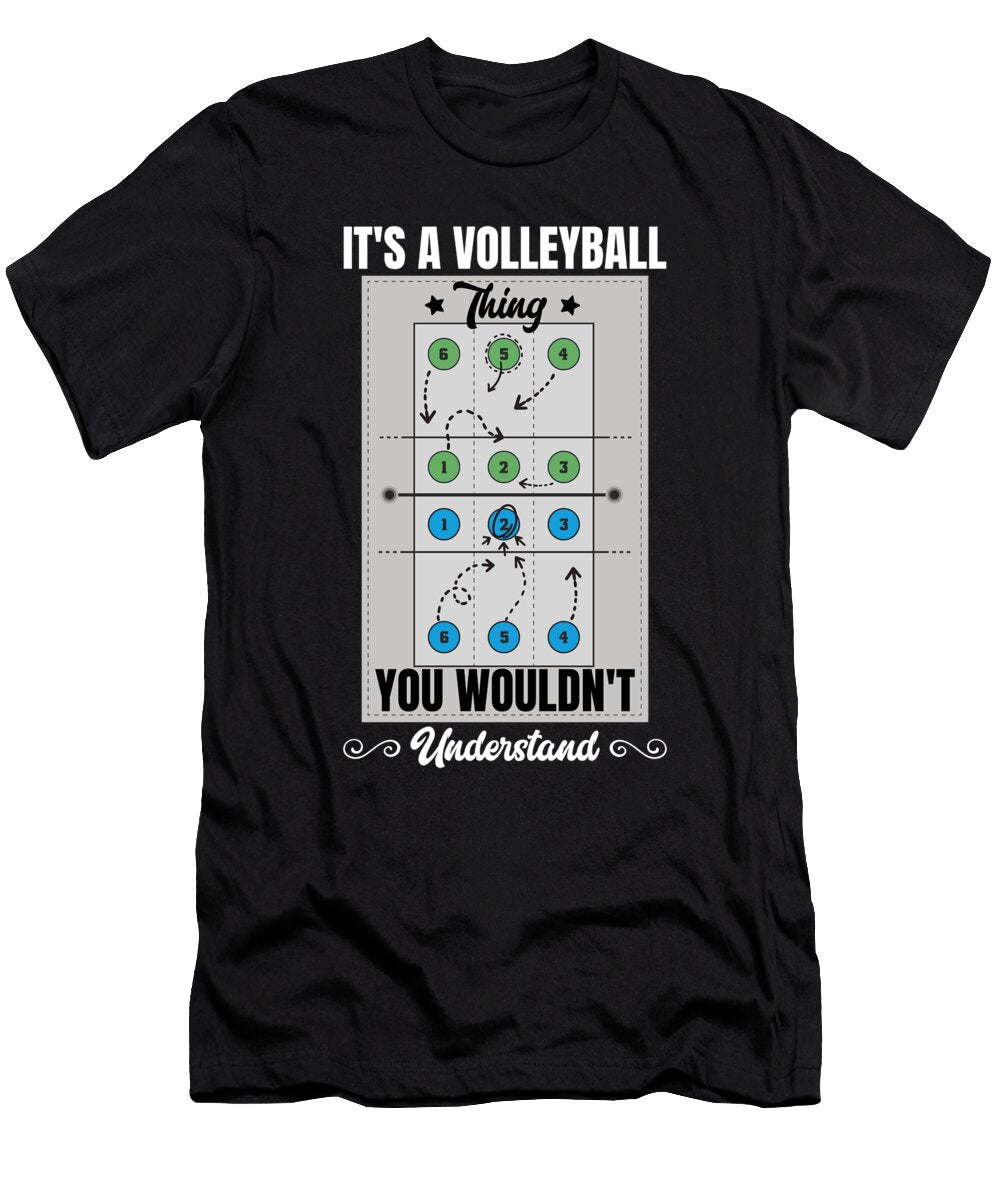 Volleyball Strategy Me T-Shirt