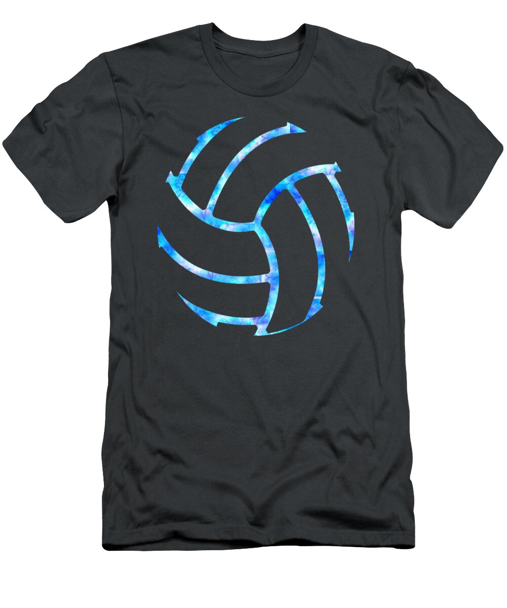 Volleyball Stuff Attire Tie Dye for a Teen Girl Player Egan Alhora T-Shirt