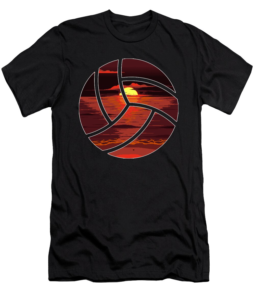 Volleyball Sunrise Bruno T-Shirt