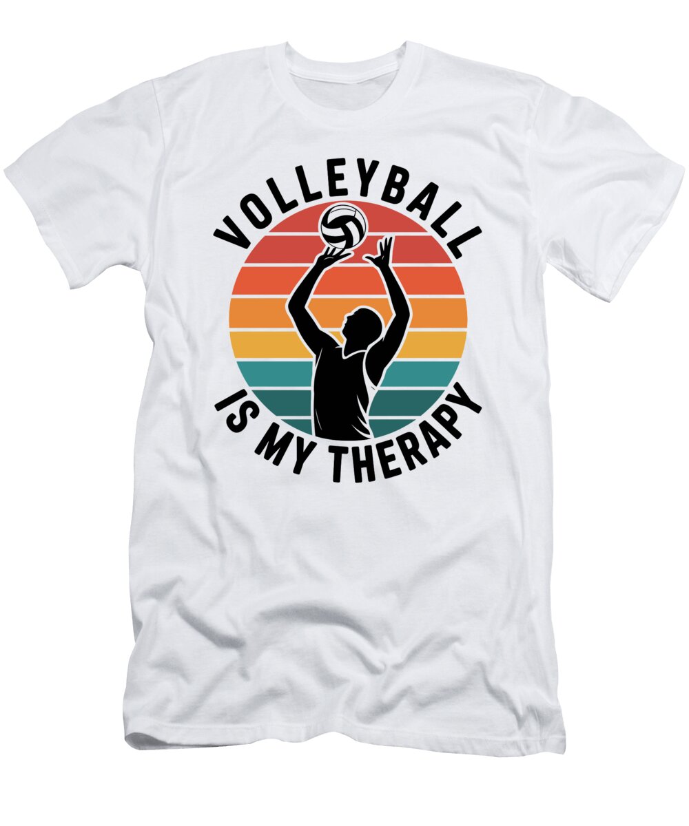 Volleyball Therapy Statement Joanna Redesiuk T-Shirt