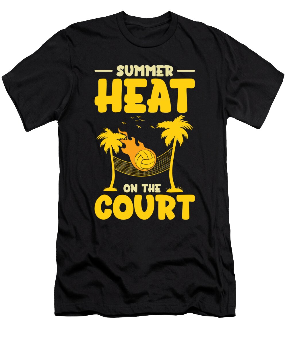 Volleyball Tropical Summer Sport Volleyball Players Toms Store T-Shirt