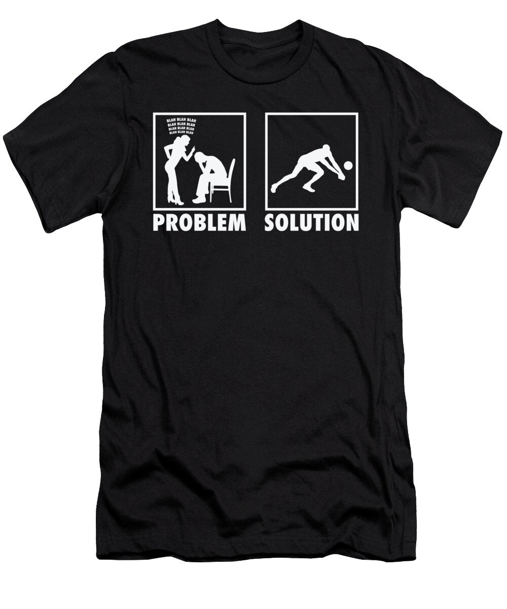 Volleyball Volleyball Players Statement Problem Solution Toms Store T-Shirt