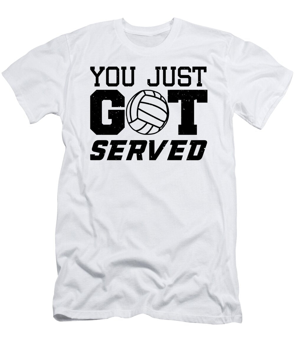 Volleyball You Just Got Served Jacob Zelazny T-Shirt