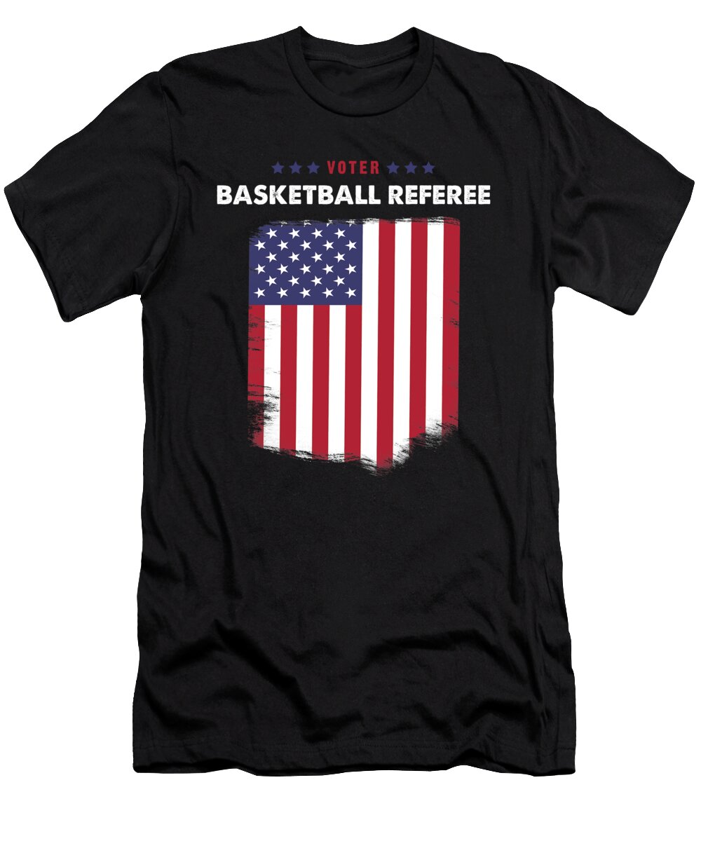 Voter Basketball Referee Jane Keeper T-Shirt