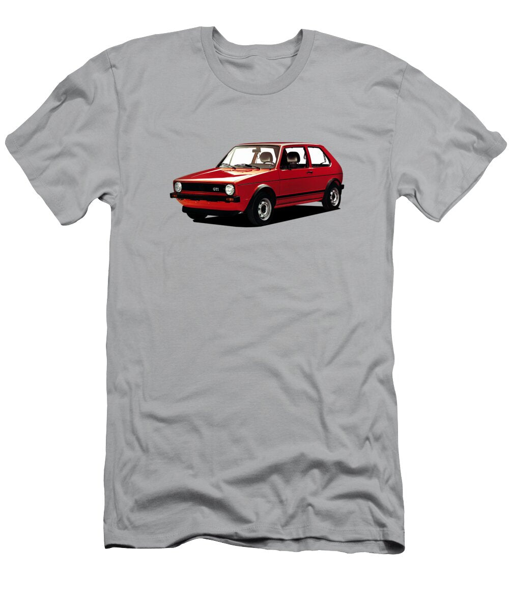 VW Golf Gti 1976 Mark Rogan T-Shirt