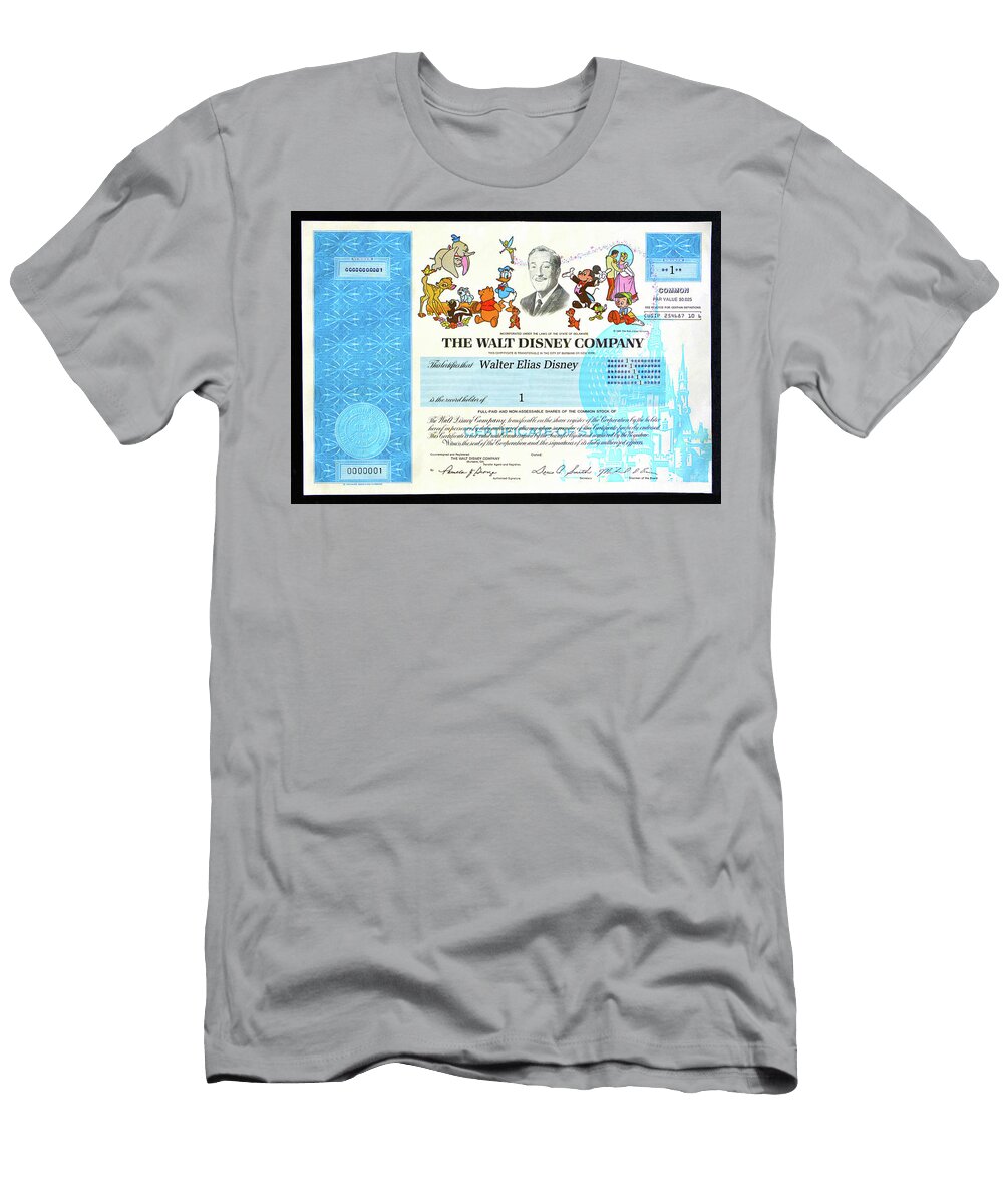 Walt Disney Company Stock Number One David Lee Thompson T-Shirt