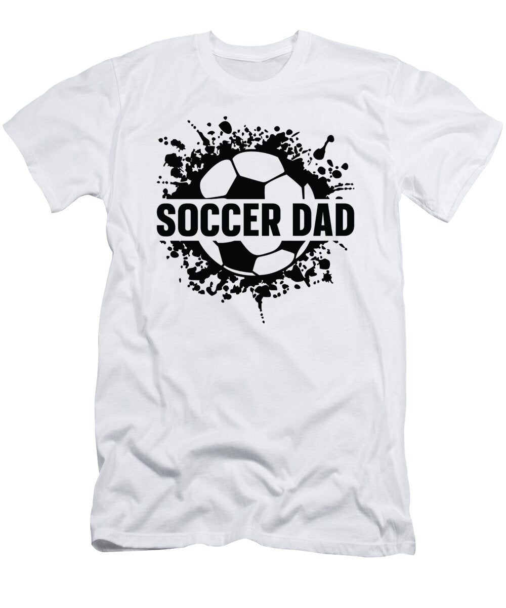 Warning Soccer Dad Will Yell Loudly Soccer Toms Store T-Shirt