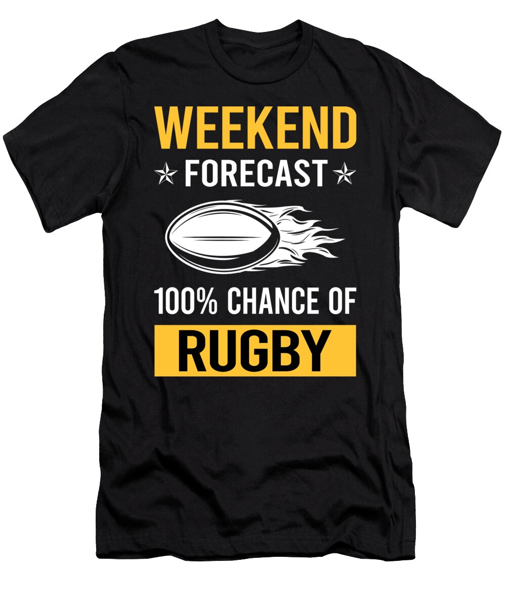 Weekend Forecast Rugby Petrona Romero T-Shirt