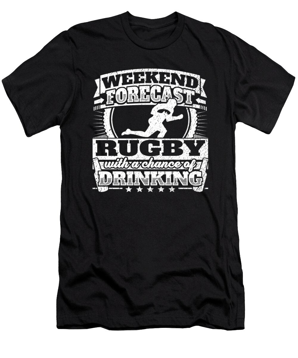 Weekend Forecast Rugby Tinh Tran Le Thanh T-Shirt