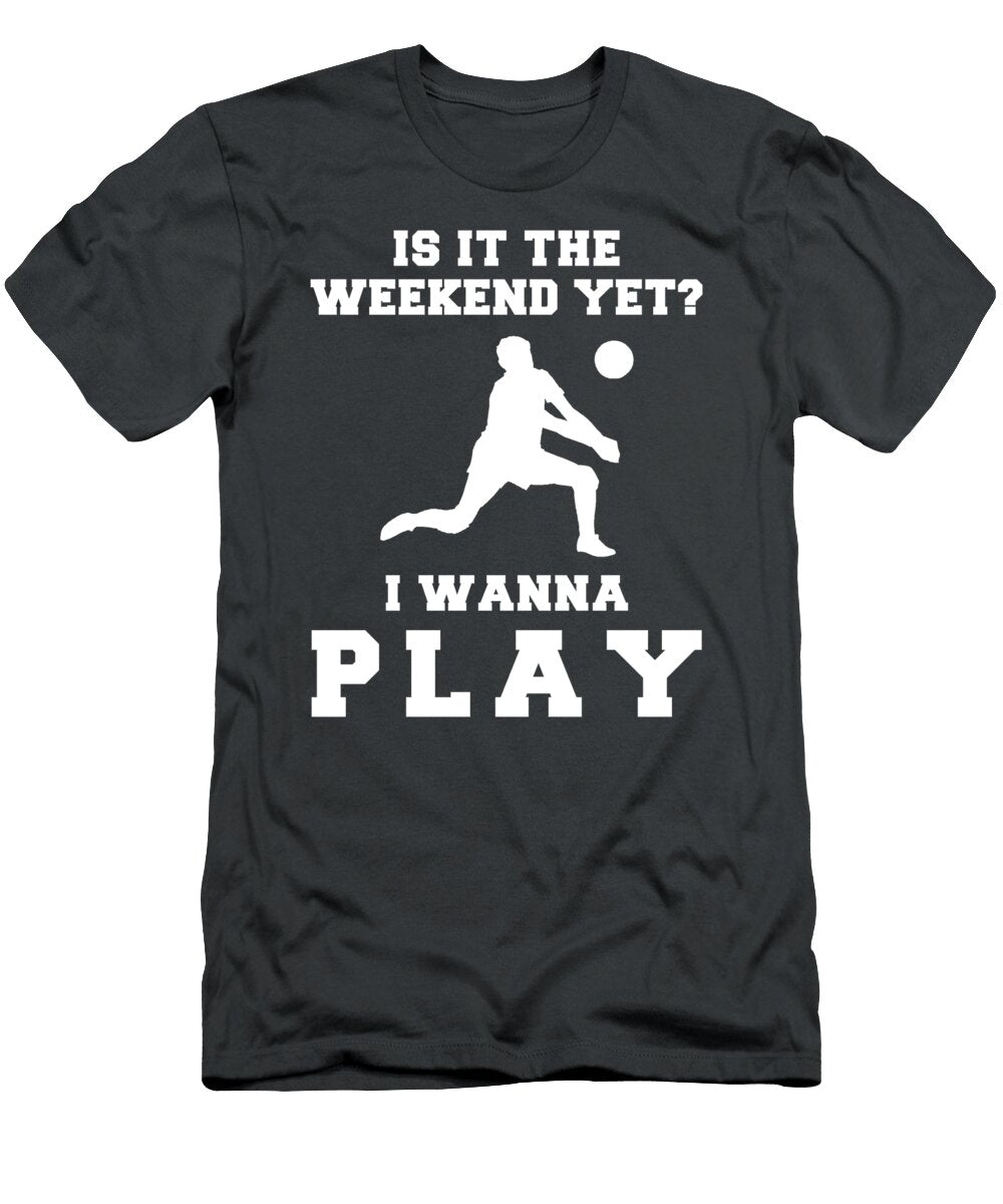 Weekend Spike Volleyball Soul Slam for Sports Enthusiasts Volleyball Weekend T-Shirt