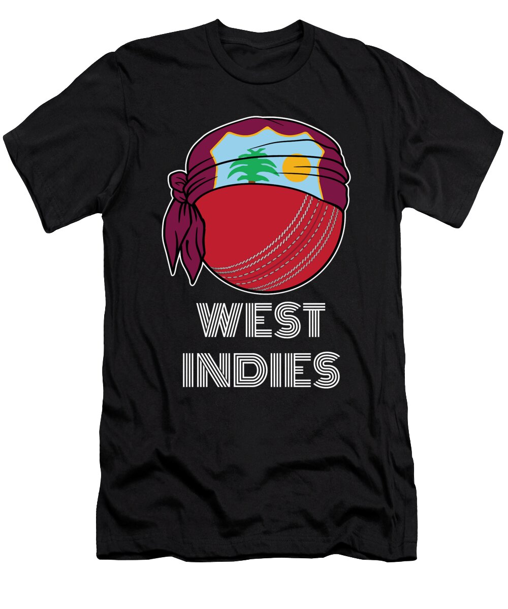 West Indies Cricket Kit 2019 West Indian International Fans Gift for Players Coaches and Supporters Martin Hicks T-Shirt