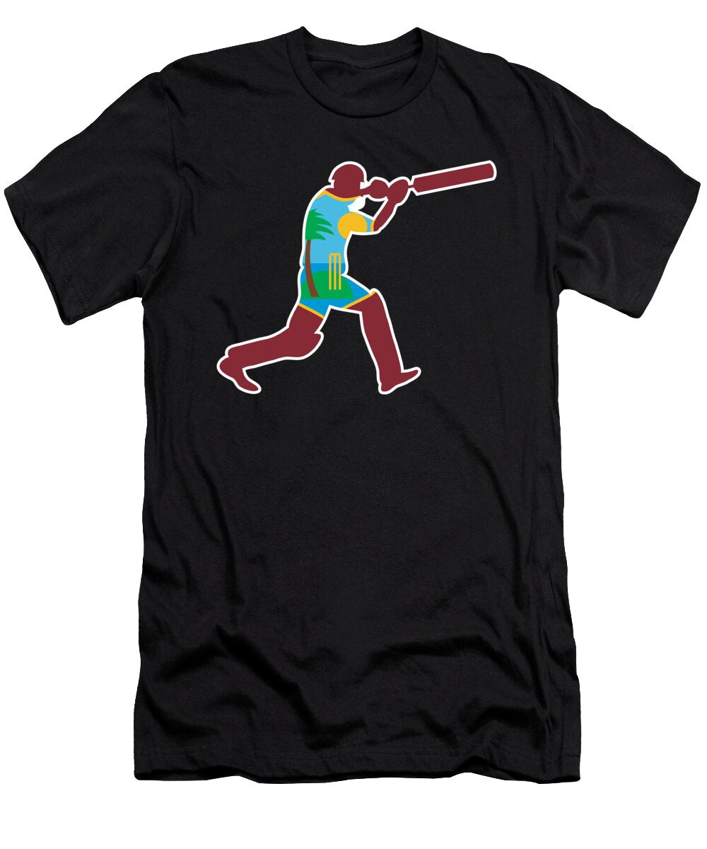 West Indies Cricketer West Indies Cricket Gift Jmg Designs T-Shirt