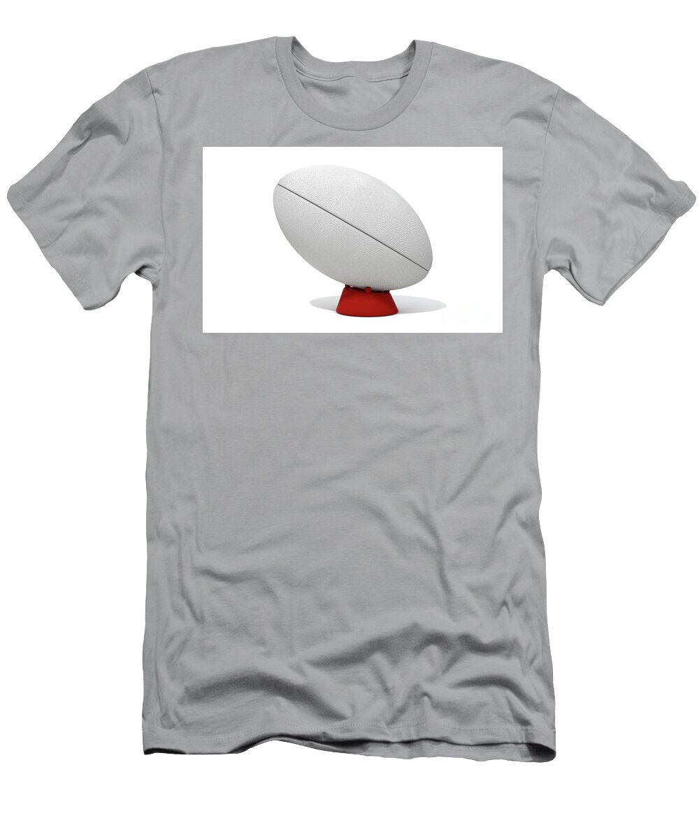 White Rugby Ball Allan Swart T-Shirt