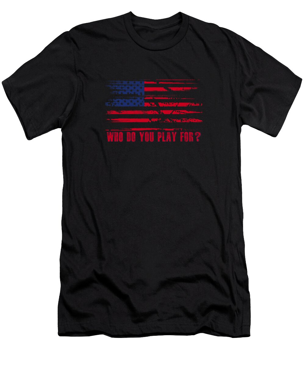 Who Do You Play for Ricky Barnard T-Shirt