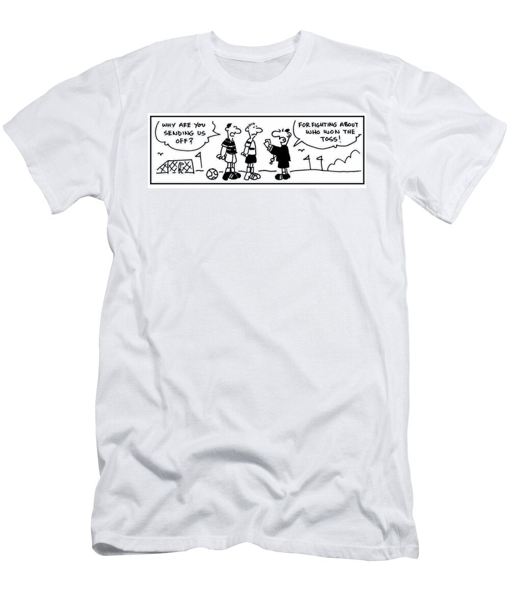 Why Are You Sending US Off for Fighting About Who Won Mike Flanagan T-Shirt