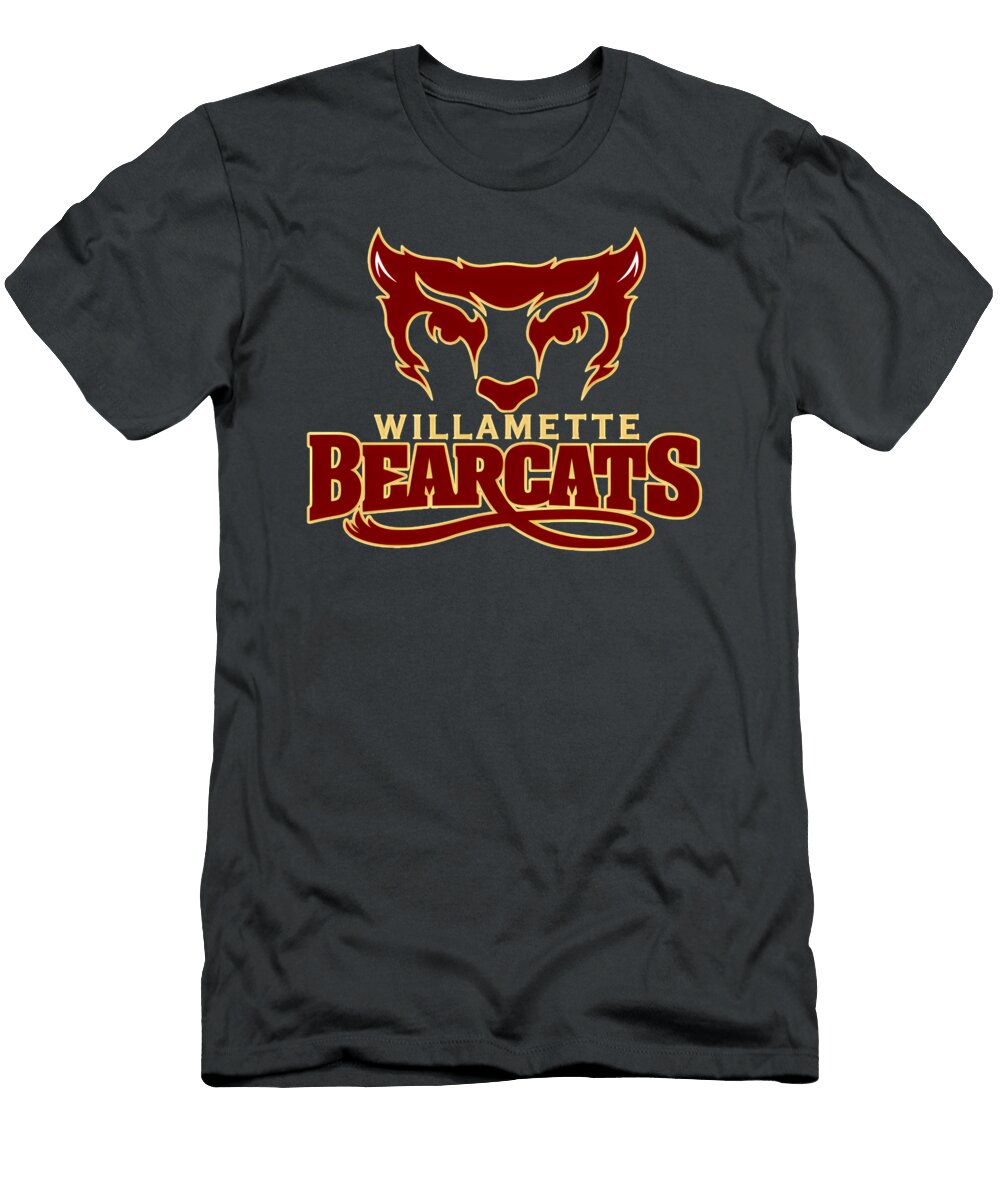 Willamette Bearcats Logo Kenvin Tran T-Shirt