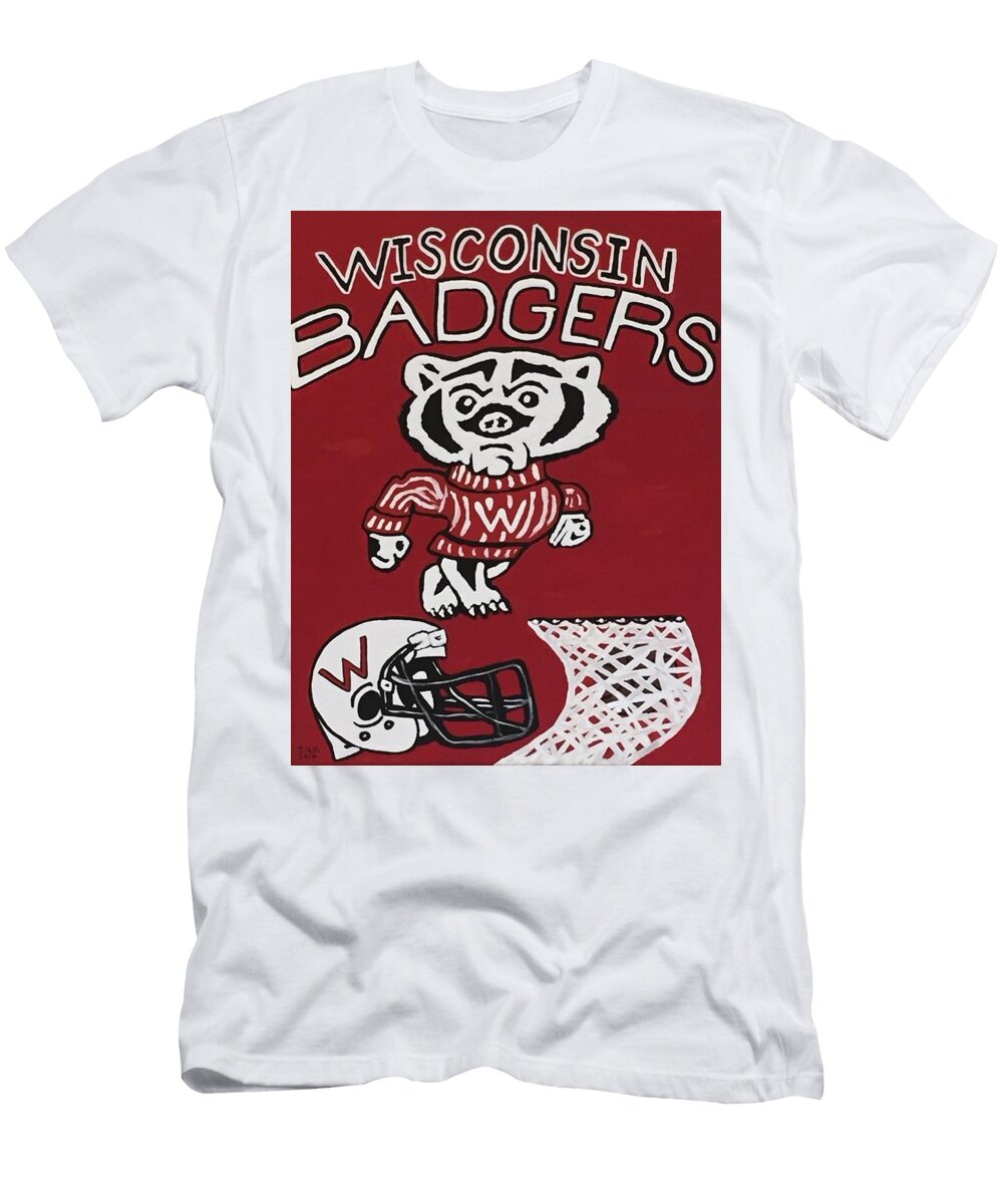 Wisconsin Badgers Jonathon Hansen T-Shirt