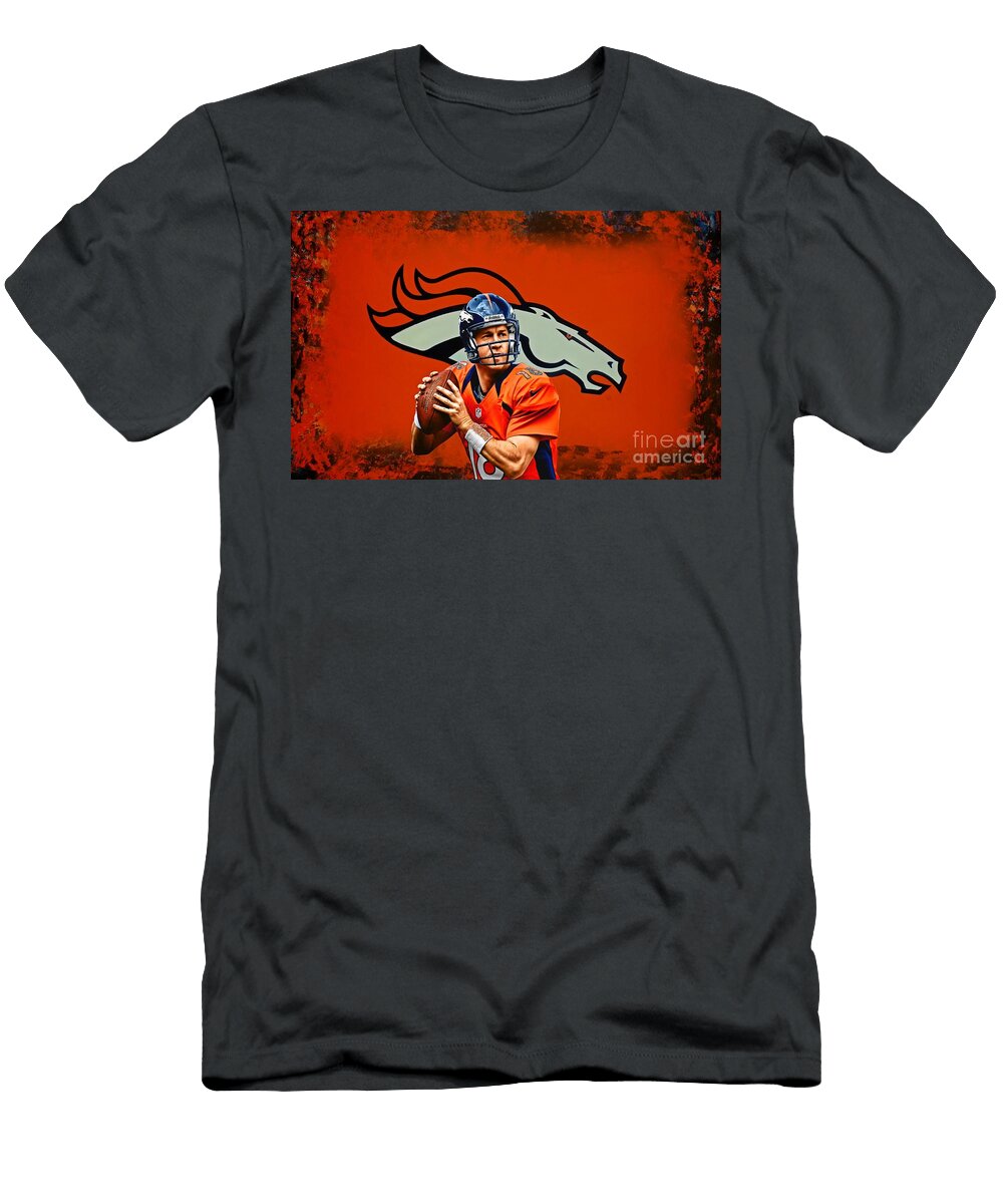 Worlds Best Quarterback John Malone T-Shirt