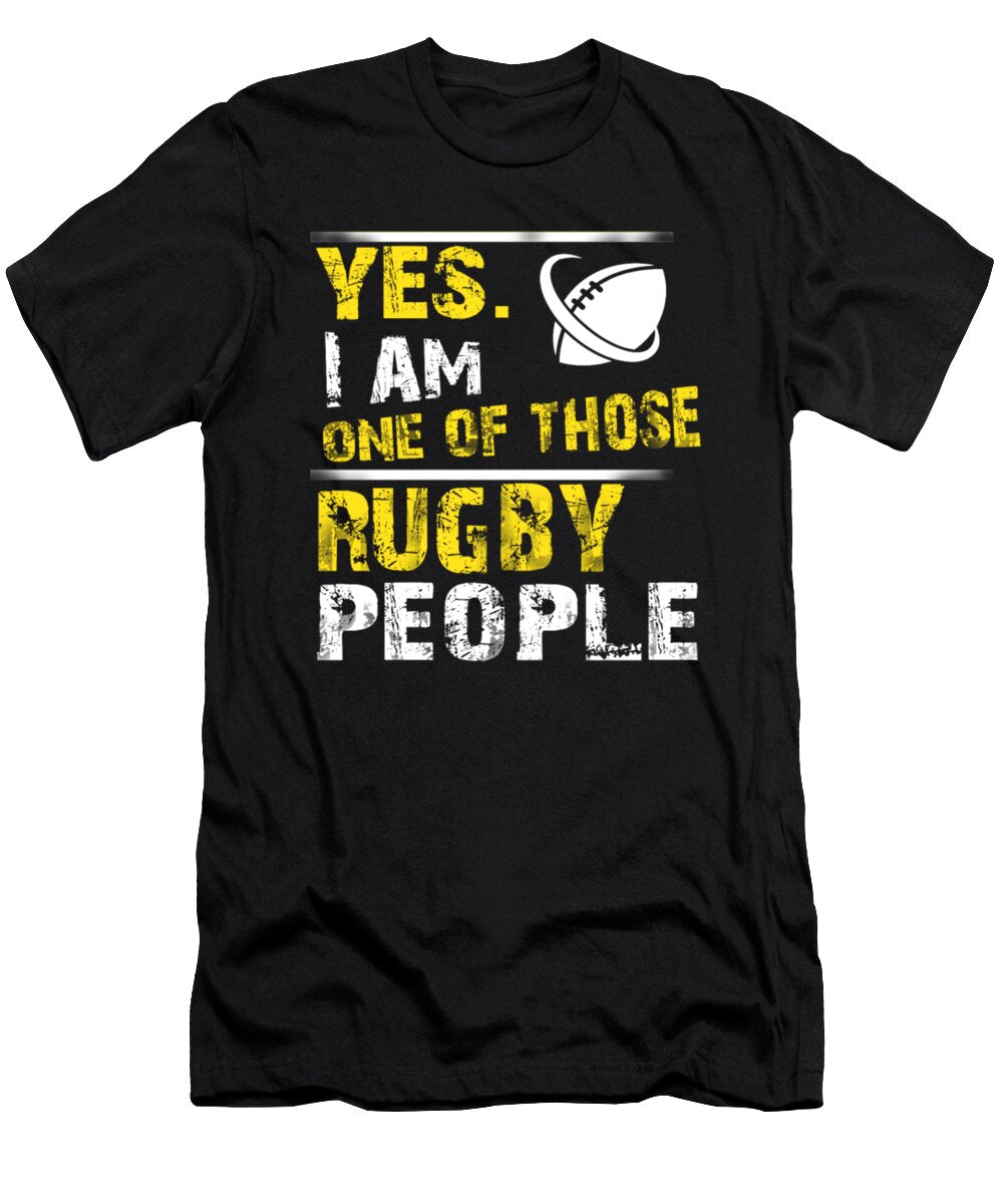 Yes I Am One of Those Rugby People Tinh Tran Le Thanh T-Shirt