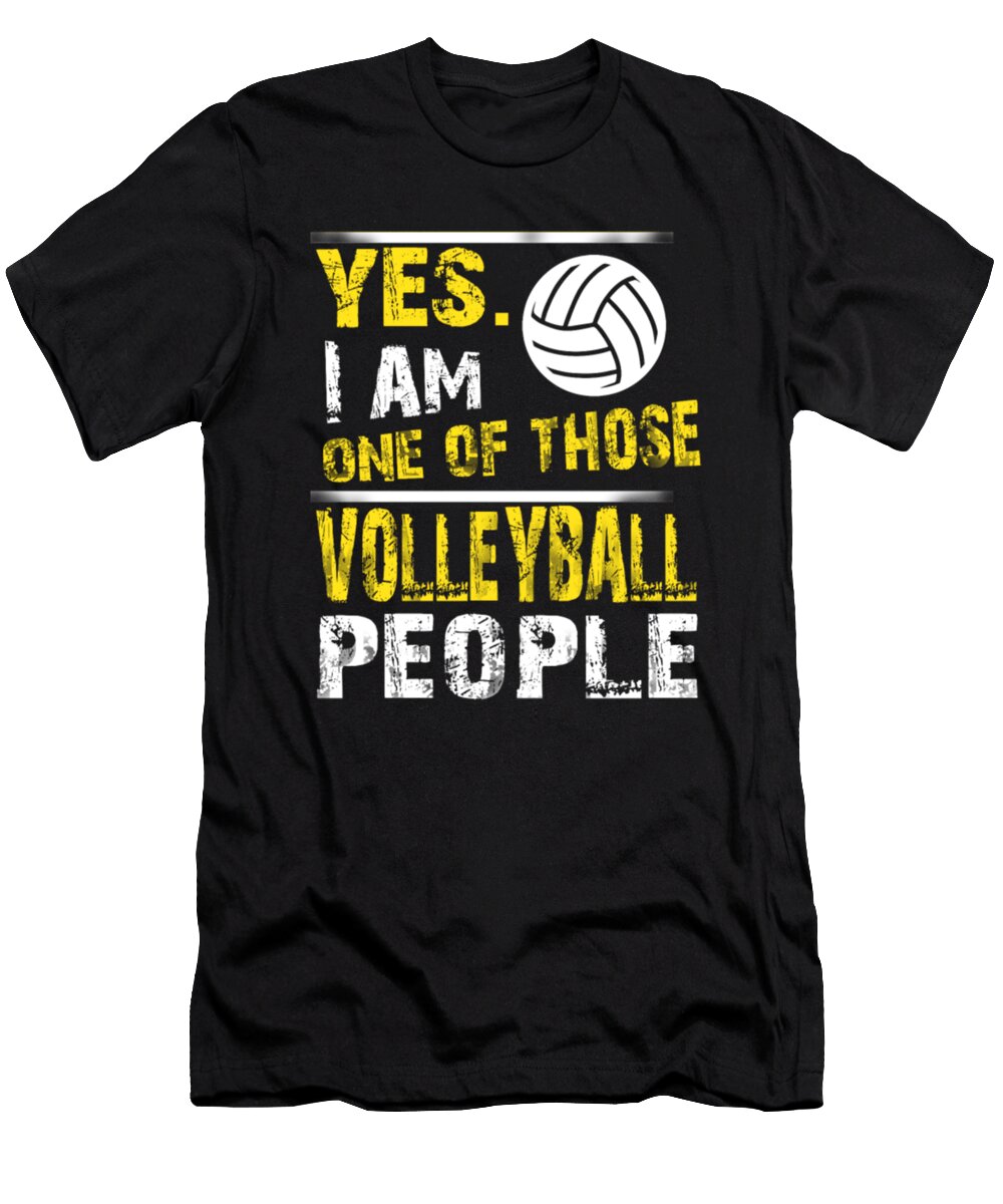 Yes I Am One of Those Volleyball People Tinh Tran Le Thanh T-Shirt