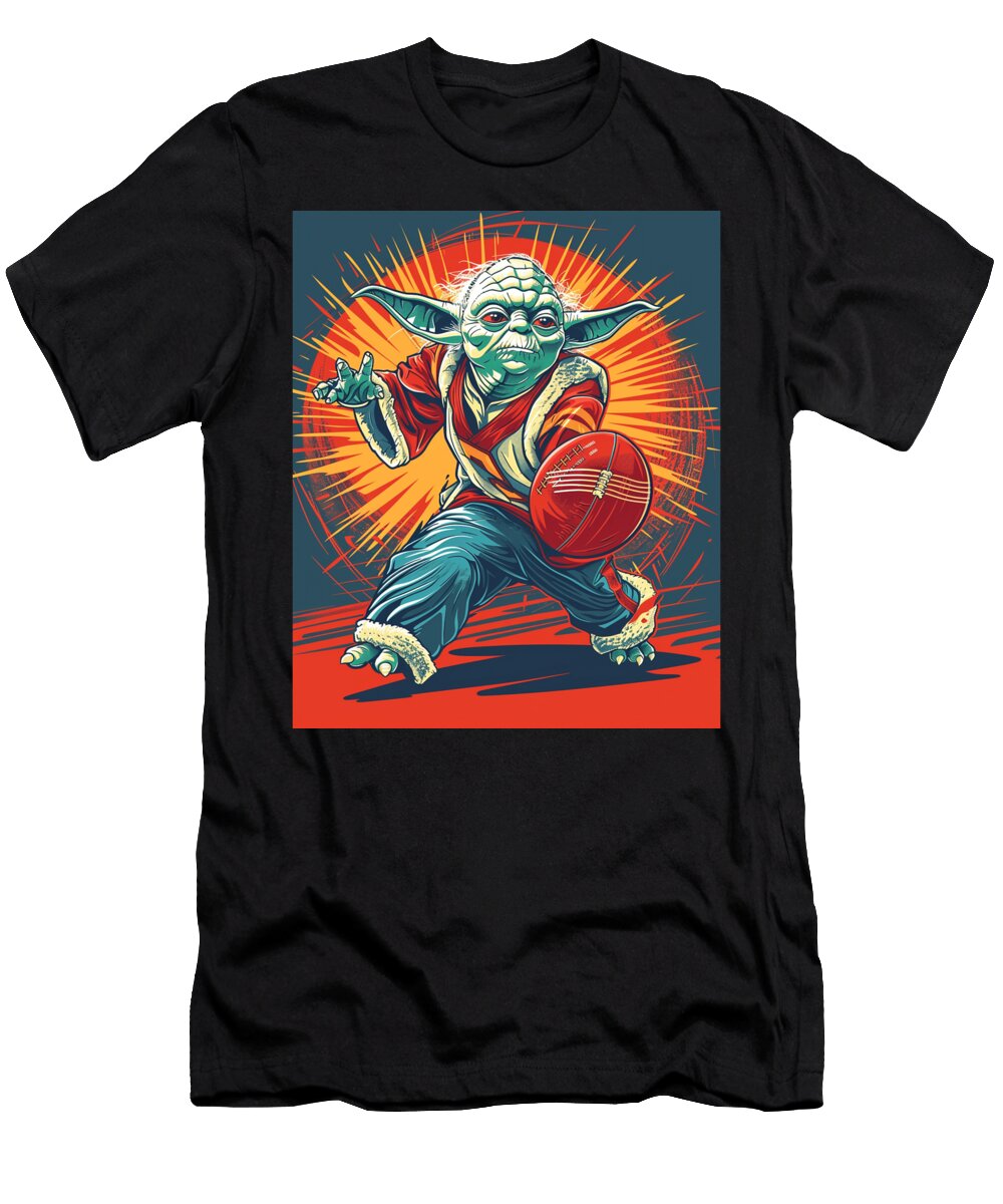 Yoda Vs Chiefs Battle Cecils Willis T-Shirt