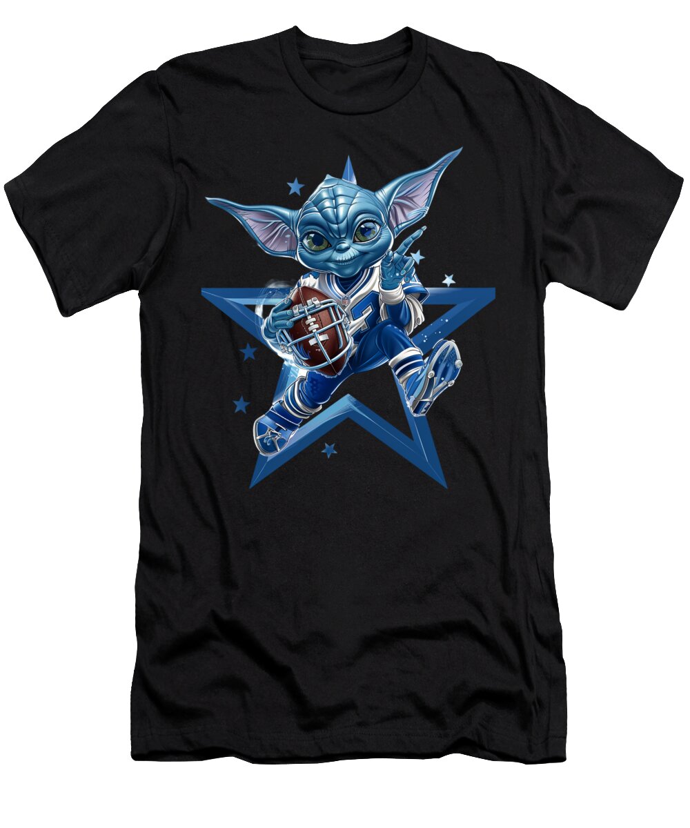 Yoda Vs Chiefs Chase Cecils Willis T-Shirt