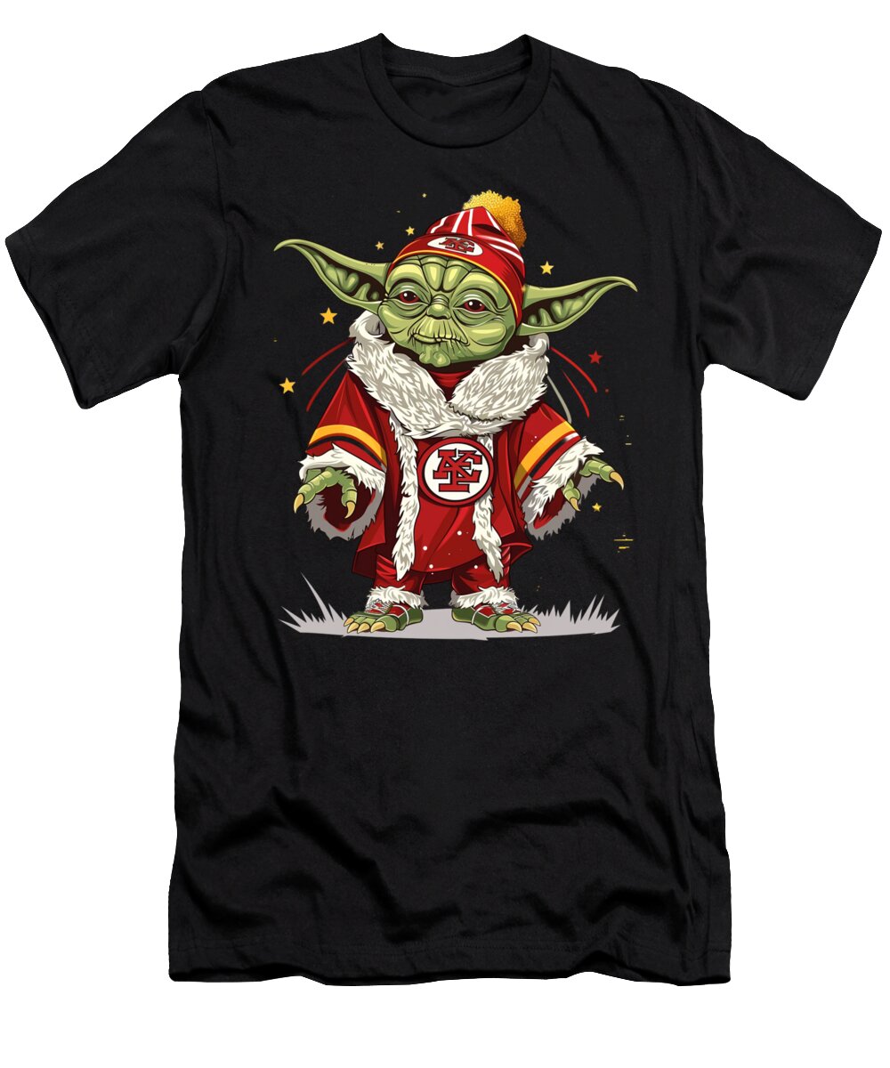 Yoda Vs Chiefs Clash Cecils Willis T-Shirt