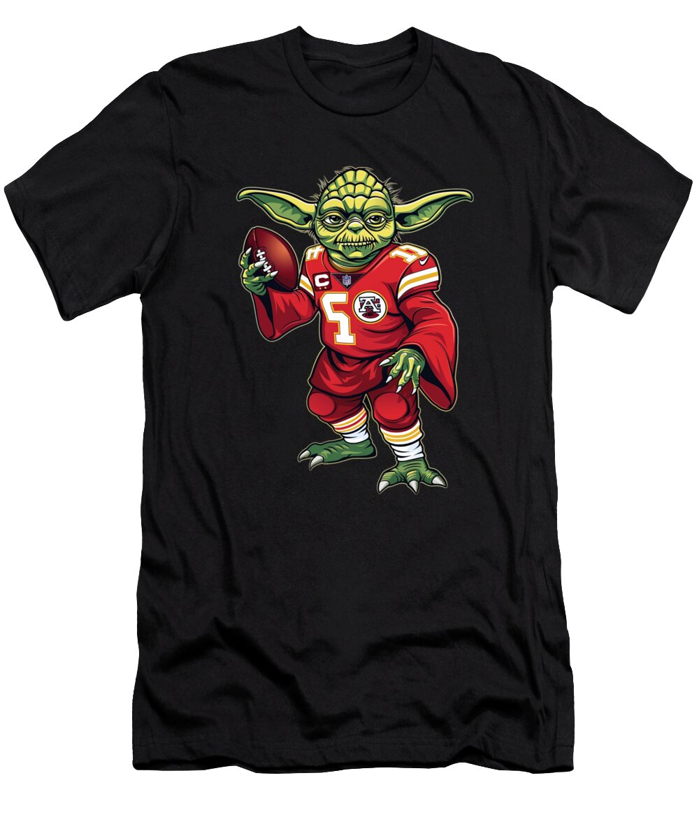 Yoda Vs Chiefs Duel Cecils Willis T-Shirt