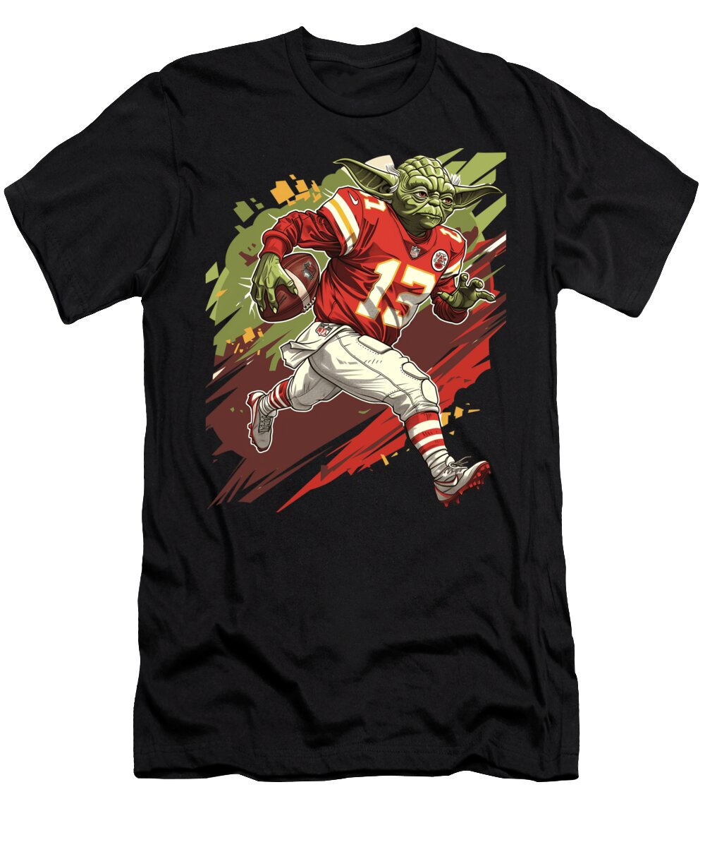 Yoda Vs Chiefs Force Cecils Willis T-Shirt
