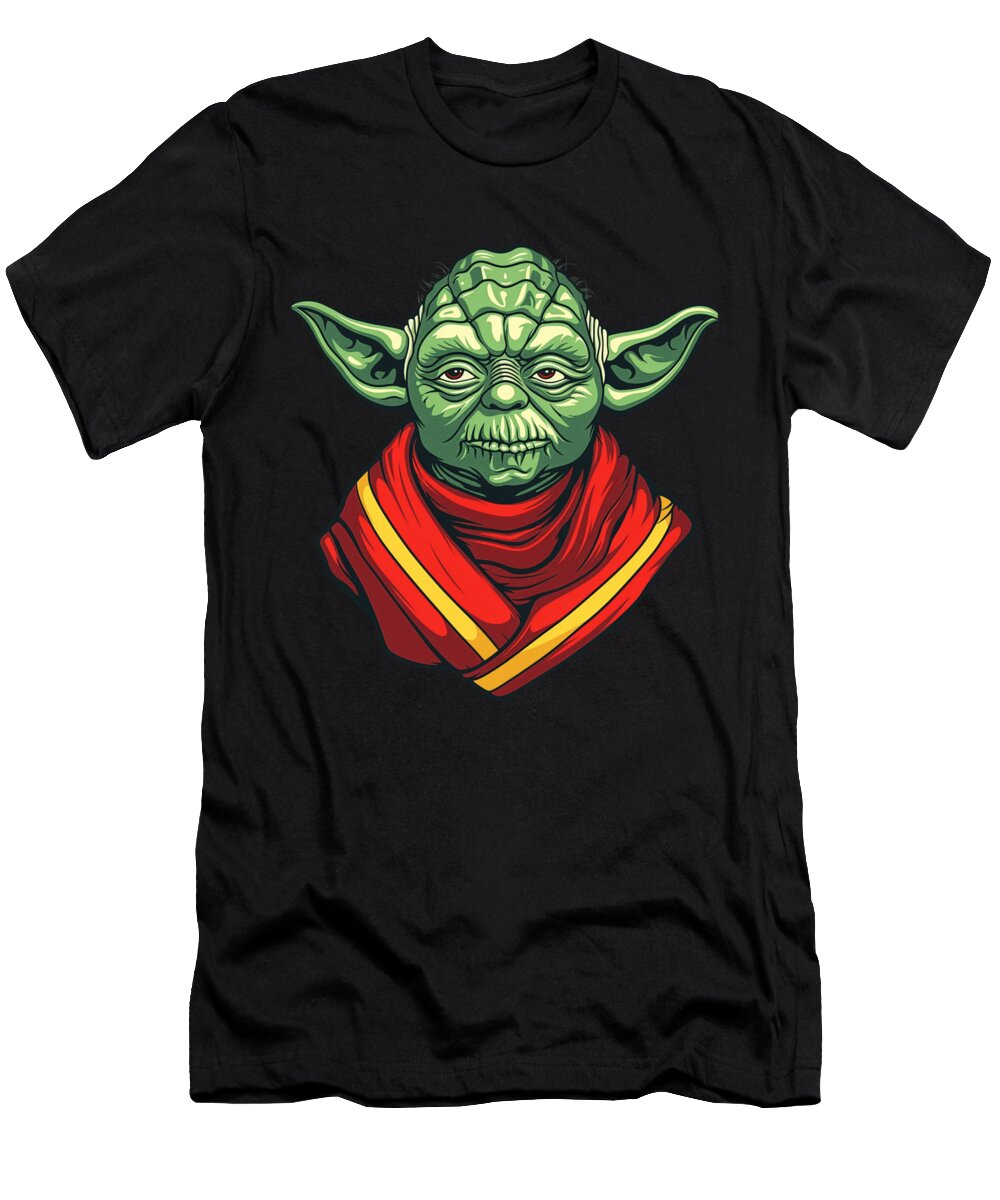 Yoda Vs Chiefs Fray Cecils Willis T-Shirt