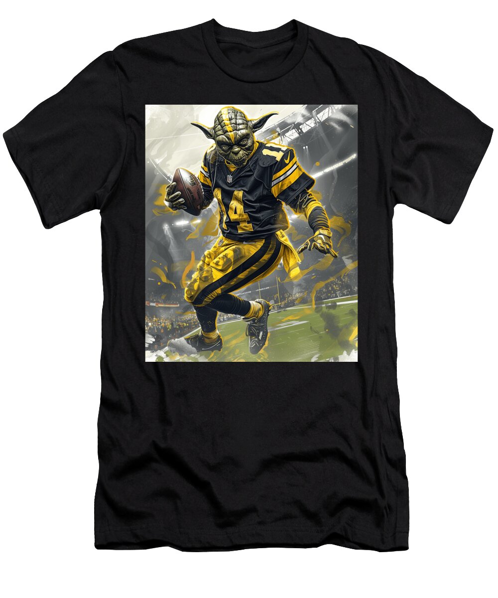 Yoda Vs Chiefs Grapple Cecils Willis T-Shirt
