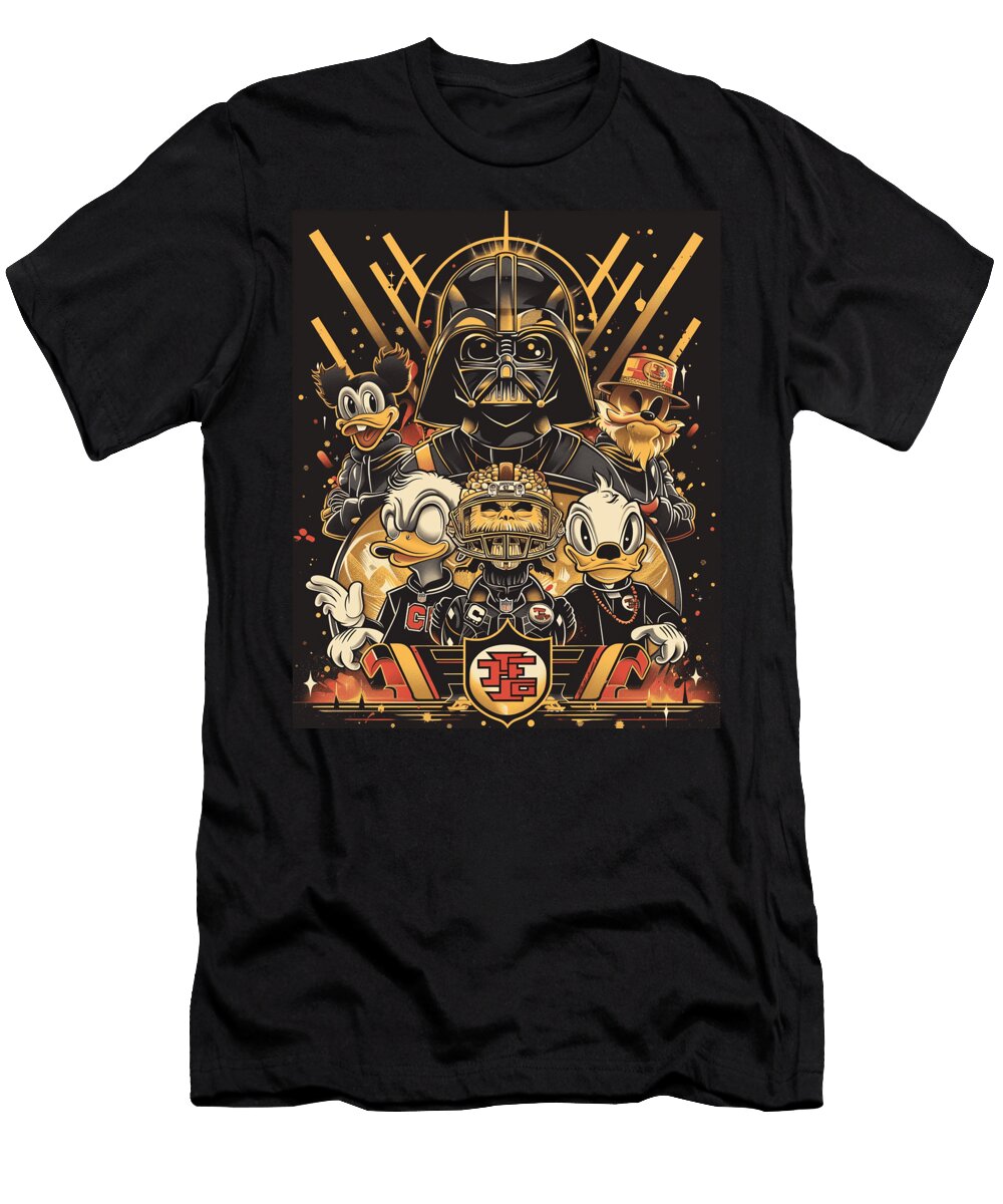 Yoda Vs Chiefs Linkup Cecils Willis T-Shirt