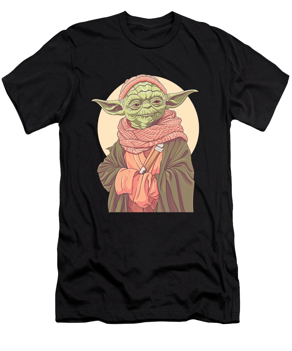 Yoda Vs Chiefs Mastery Cecils Willis T-Shirt