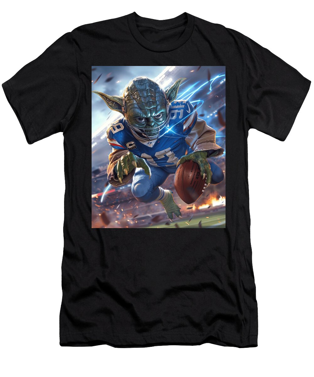 Yoda Vs Chiefs Playoffs Cecils Willis T-Shirt