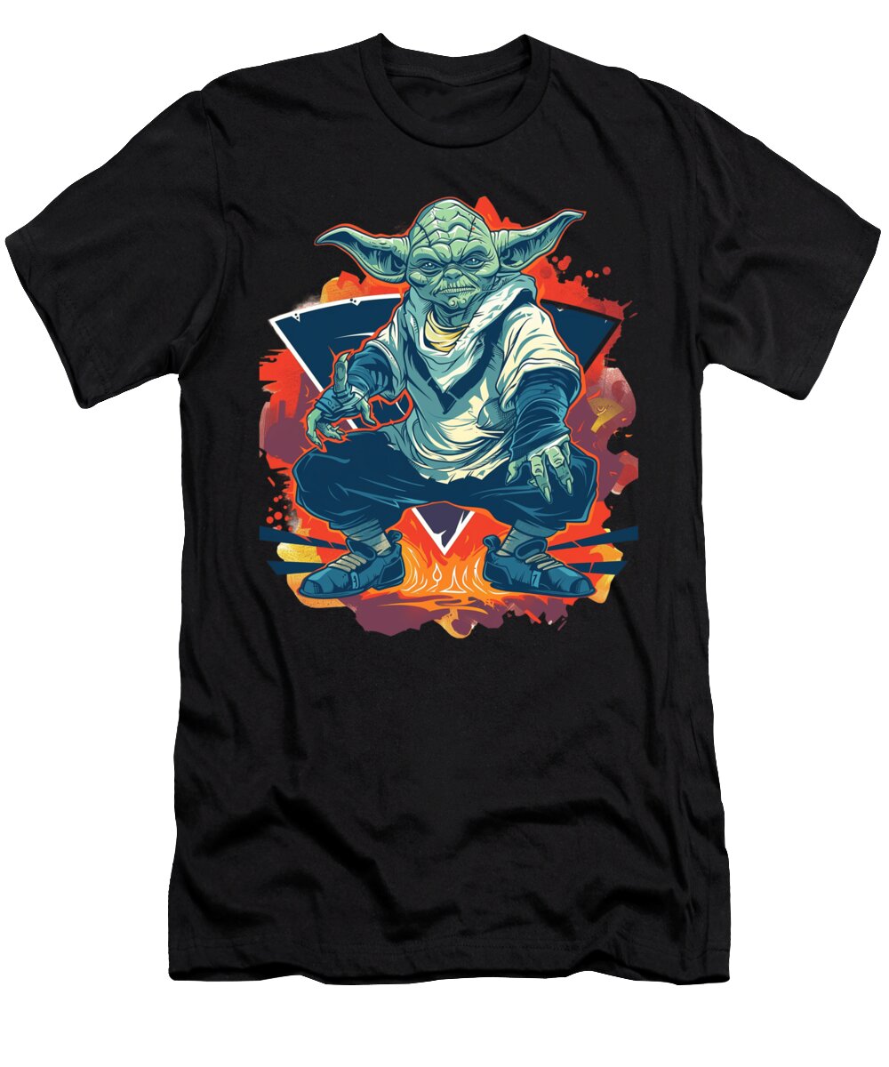 Yoda Vs Chiefs Quest Cecils Willis T-Shirt